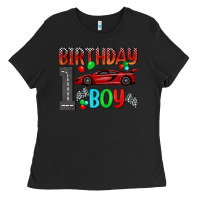 Black birthday boy 1 Ladies Tee - BundleAndBundleShop