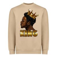 Mushroom black king Heavyweight Sweatshirt - FaDigitalArtStudio