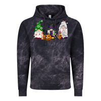 Cloud Black Halloween gnomes Vintage Hoodie - NancyCooperArtShop