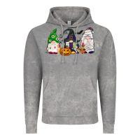 Cloud Rock Halloween gnomes Vintage Hoodie - NancyCooperArtShop