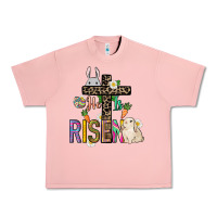 Salmon He is risen Easter Urban Heavy Tee - NancyCooperArtShop