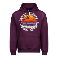 Sunrise Sunburn Sunset Repeat Retro Vintage Gift Vacation T Shirt Urban Hoodie | Teevron