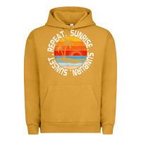 Pigment Peanut Butter sunrise sunburn sunset repeat retro vintage gift vacation t shirt Urban Hoodie - tuanDangUi