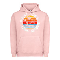 Pigment Salmon sunrise sunburn sunset repeat retro vintage gift vacation t shirt Urban Hoodie - tuanDangUi