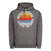 Pigment Tornado sunrise sunburn sunset repeat retro vintage gift vacation t shirt Urban Hoodie - tuanDangUi