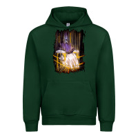 Forest Green Francis Bacon Screaming Pope painting art lover gift  1 Urban Hoodie - tuanDangUi