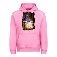 Fuchsia Pink Francis Bacon Screaming Pope painting art lover gift  1 Urban Hoodie - tuanDangUi