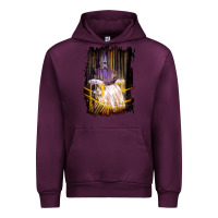 Mauve Wine Francis Bacon Screaming Pope painting art lover gift  1 Urban Hoodie - tuanDangUi