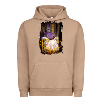 Pigment Burro Francis Bacon Screaming Pope painting art lover gift  1 Urban Hoodie - tuanDangUi