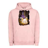 Pigment Salmon Francis Bacon Screaming Pope painting art lover gift  1 Urban Hoodie - tuanDangUi