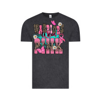 Vintage Black warriors wear pink Vintage Tee - NancyCooperArtShop