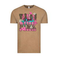 Vintage Coffee warriors wear pink Vintage Tee - NancyCooperArtShop