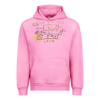 Fuchsia Pink operation ho ho ho Urban Hoodie - tuanDangUi