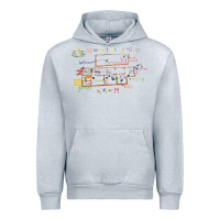 Heather Grey operation ho ho ho Urban Hoodie - tuanDangUi