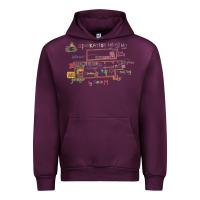 Mauve Wine operation ho ho ho Urban Hoodie - tuanDangUi