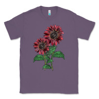 Lavender 2 Chocolate sunflower Classic Tee - LillyAllenDesigns