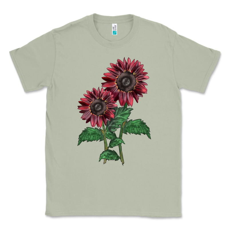 2 Chocolate Sunflower Classic Tee by LillyAllenDesigns | Teevron