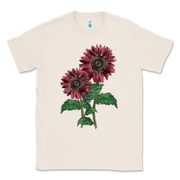 Natural 2 Chocolate sunflower Classic Tee - LillyAllenDesigns