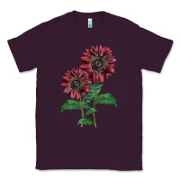 Plum 2 Chocolate sunflower Classic Tee - LillyAllenDesigns
