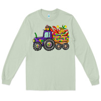 Matcha mardi gras tractor Long Sleeve Tee - CowGirlArtShop