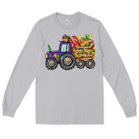 Moon Dust mardi gras tractor Long Sleeve Tee - CowGirlArtShop