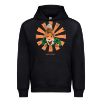 Black basil brush retro japanese Urban Hoodie - tuanDangUi