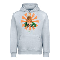 Heather Grey basil brush retro japanese Urban Hoodie - tuanDangUi
