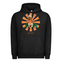 Pigment Black basil brush retro japanese Urban Hoodie - tuanDangUi