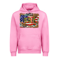 Fuchsia Pink western america map usa Urban Hoodie - BarkalooDesign
