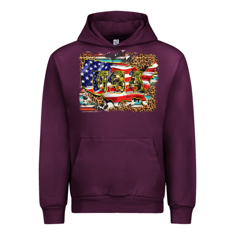 Western America Map Usa Urban Hoodie by BarkalooDesign | Teevron