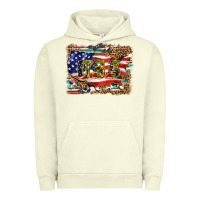 Pigment Pistachio western america map usa Urban Hoodie - BarkalooDesign