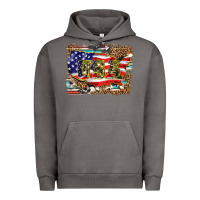 Pigment Tornado western america map usa Urban Hoodie - BarkalooDesign