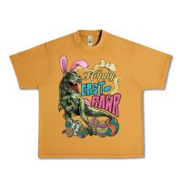 Peanut Butter Happy Easter Day T-rex Urban Heavy Tee - NancyCooperArtShop