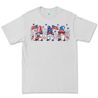 Dove Grey 4th of july gnomes libbey glass Premium Tee - RanaPortraitStore