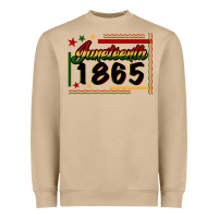 Mushroom Juneteenth 1865 Heavyweight Sweatshirt - FaDigitalArtStudio