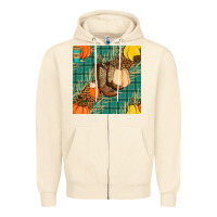 Sandshell fall boot seamless pattern Zipper Hoodie - BundleAndBundleShop