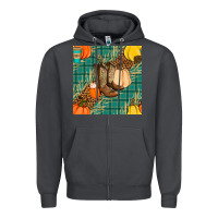 Smoke fall boot seamless pattern Zipper Hoodie - BundleAndBundleShop