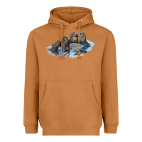 Meerkat california sea otter Heavyweight Hoodie - LillyAllenDesigns