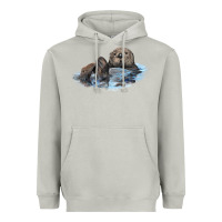 Moon Dust california sea otter Heavyweight Hoodie - LillyAllenDesigns
