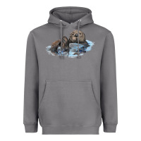 Storm california sea otter Heavyweight Hoodie - LillyAllenDesigns