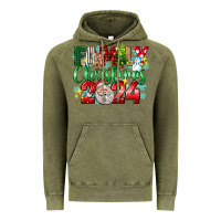 Vintage Olive family christmas 2024 Vintage Hoodie - texasbilliewilder