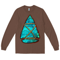 Chestnut turquoise arrowhead Long Sleeve Tee - Jasminsmagicworld