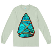 Matcha turquoise arrowhead Long Sleeve Tee - Jasminsmagicworld