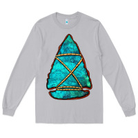 Moon Dust turquoise arrowhead Long Sleeve Tee - Jasminsmagicworld
