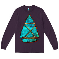 Plum turquoise arrowhead Long Sleeve Tee - Jasminsmagicworld