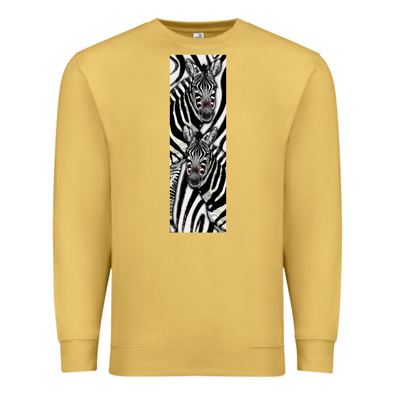 Zebra Premium Sweatshirt by LillyAllenDesigns | Teevron