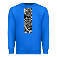 True Royal Zebra Premium Sweatshirt - LillyAllenDesigns