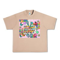 Burro Hunny Bunny and egg Easter Urban Heavy Tee - NancyCooperArtShop