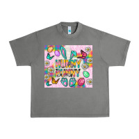 Hunny Bunny And Egg Easter Urban Heavy Tee | Teevron