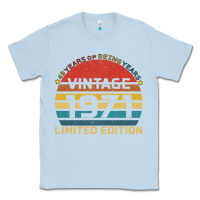 Dusty Blue Vintage 1971 Limited Classic Tee - Bettercallsaul